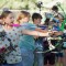 Cydney Brown, of Basin, competes in the archery county shoot at the Basin Fairgrounds. For the third year in a row, Brown was named the Big Horn County 4-H junior sighted archery grand champion. (Lisa Kunkel)  