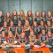 The Burlington Middle School Volleyball team: Back Row (l-r): Coach Jenna Neves, Coach Lisa Winters, Madison Davidson, Raeli Rassmussen, Katie Gotfredson, Brooklyn O’Barr, Tilly Neves, Ella Mayorga, Kapri Aagard, Coach Stephanie Winters. (Middle Row) Victoria Kebler, Ivy Neves, Adelaide Foster, Cecily Tolman, Natasha Bullinger, Heidi Broederlow, Suzie Ball. (Front Row)  McKenna Davidson, Savannah Neves, Brinley Dewey, Sklyar Neves, Aurelia Houchin and Janeece McNiven. Courtesy photo