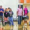 Burlington Girls VB Team Senior NIght. (l-r) Terry, Hannah and Frana Stanworth, Tony, Kate and Dana Preator, Matt, Sarah and Jackie McNiven, TK, Adison and Cheryl Haslam. Courtesy photo