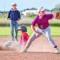 Raiden Andrew is ready at second during an Otto Rattler game. Stephanie Tolman