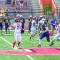 Riverside Rebel quarterback Gavyn Cervantes throws to an open team mate at their game in Casper. Courtesy photo