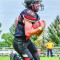 Chase Bassett runs towards the endzone at a previous home game. Stephanie Tolman